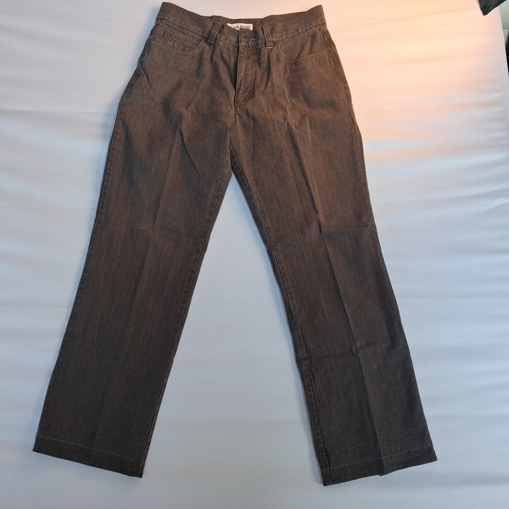 Unlisted by Kenne Cole Mens Jeans 30 Dark Gray Regular Straight Leg
